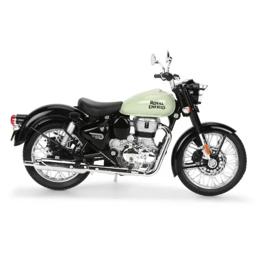 Royal Enfield Classic 350 Redditch Green Scale Model 2