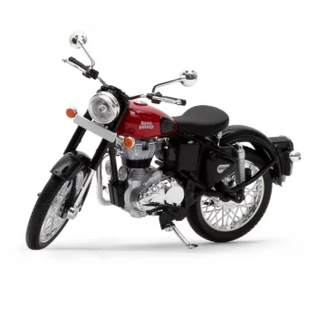 Royal Enfield Classic 350 Redditch Red Scale Model 1