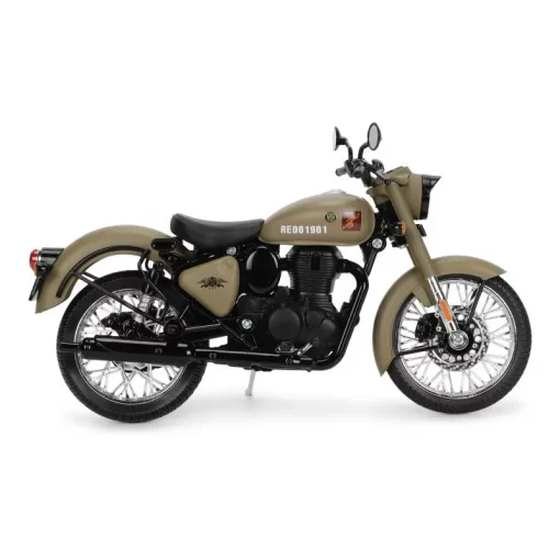 Royal Enfield Classic 350 Signals Sand Storm Scale Model 2
