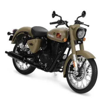 Royal Enfield Classic 350 Signals Sand Storm Scale Model