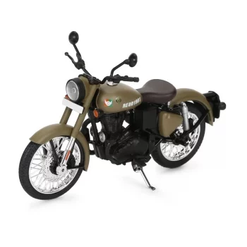 Royal Enfield Classic 350 Stormraider Sand Scale Model 1