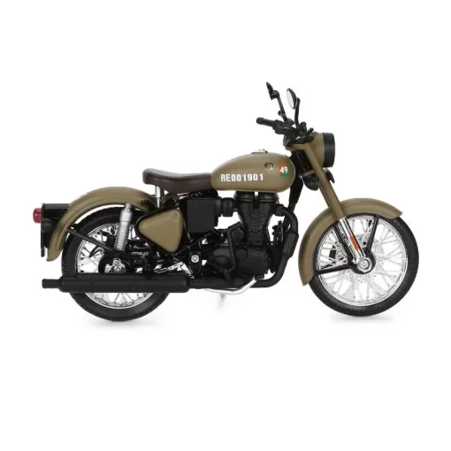 Royal Enfield Classic 350 Stormraider Sand Scale Model 2