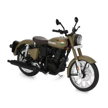 Royal Enfield Classic 350 Stormraider Sand Scale Model