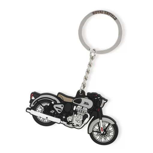 Royal Enfield Classic Keychain GREY 3