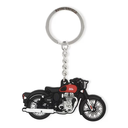 Royal Enfield Classic Red Keychain