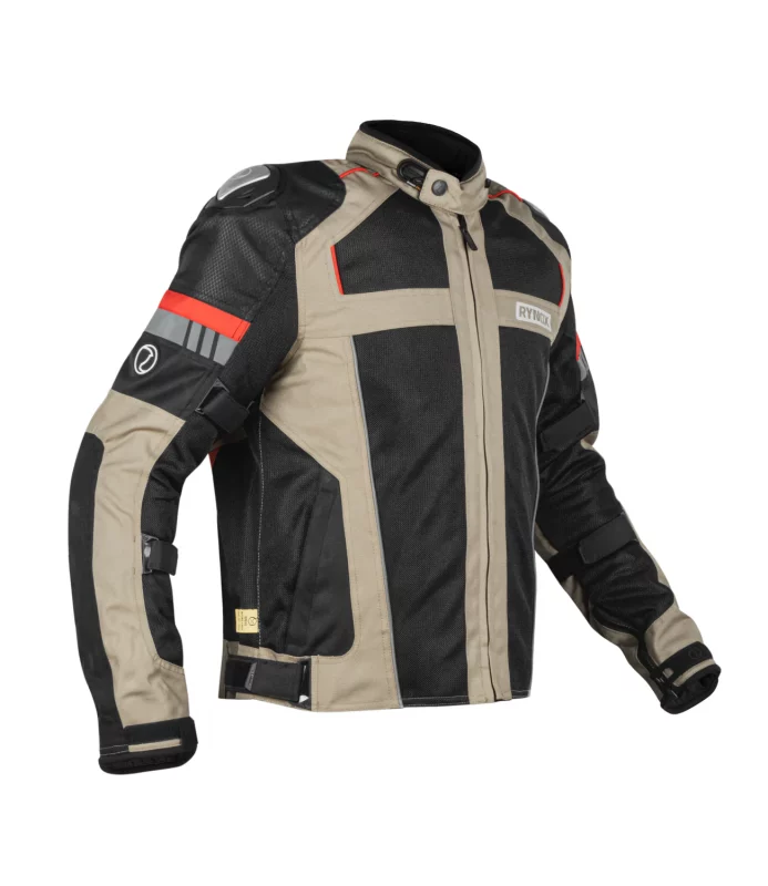 Rynox Storm Evo Sand Brown Riding Jacket