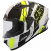 SMK Stellar 93 Swank Matt Fluorescent Yellow MA423 Helmet