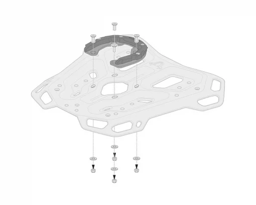 SW Motech PRO Tank Ring for Adventure Luggage Rack 5