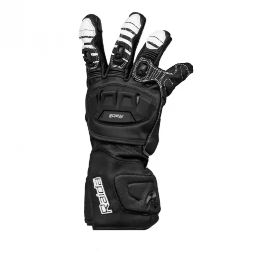 rix White Motorcycle Riding Gloves 1