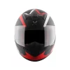 AXOR RAGE RTR Gloss Black Red Full Face Helmet 5