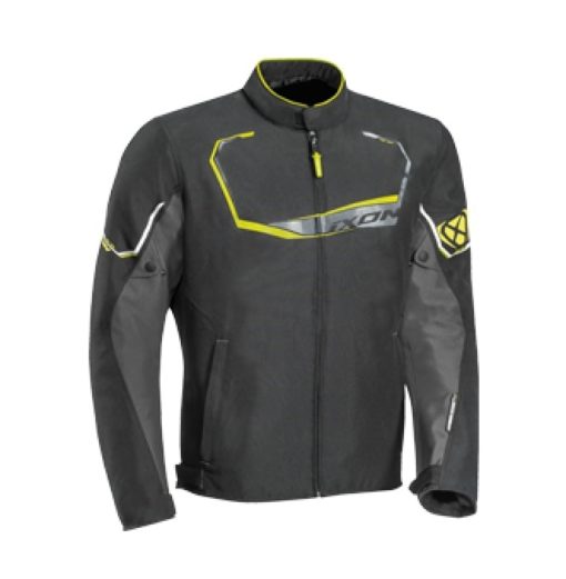 IXON Challenge Black Grey Yellow Riding Jacket 1
