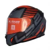 LS2 FF320 REVOLVE Gloss Black Grey Red Helmet