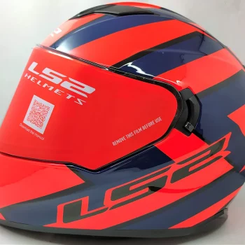 LS2 FF320 Stream Evo Rex Gloss Black Red Full Face Helmet 2