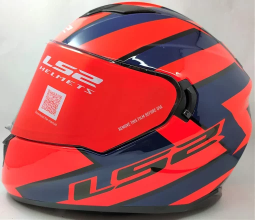 LS2 FF320 Stream Evo Rex Gloss Black Red Full Face Helmet 2