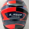 LS2 FF320 Stream Evo Rex Gloss Black Red Full Face Helmet 6