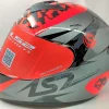 LS2 FF352 Airflow Matt Titanium Red Full Face Helmet
