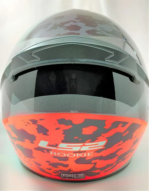 LS2 FF352 Airflow Matt Titanium Red Full Face Helmet 3