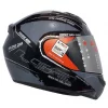 LS2 FF352 Brush Gloss Black Grey Helmet 6