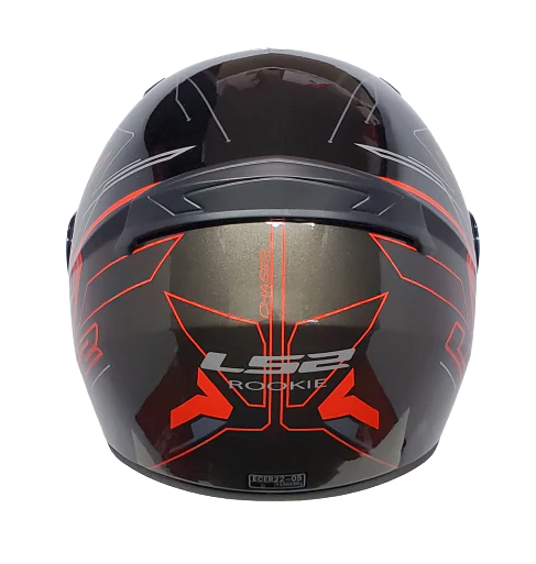LS2 FF352 Chaser Matt Black Red Helmet 5