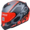 LS2 FF352 Rookie Mein Matt Black Red Full Face Helmet 3