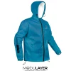 Rynox H2GO Pro Aqua Blue Rain Jacket