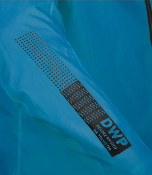 Rynox H2GO Pro Aqua Blue Rain Jacket 3