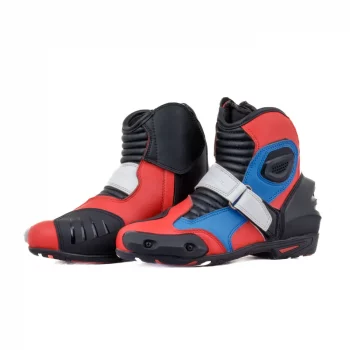 Tarmac Blade 2 Black White Red Blue Riding Boots 4