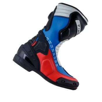 Tarmac Speed Black White Red Blue Riding Boots 5