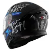 AXOR Apex Ride Fast Matt Black Blue Helmet 3