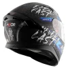AXOR Apex Ride Fast Matt Black Blue Helmet 5