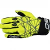 DSG Phoenix Air Black Grey Fluorescent Yellow Riding Gloves 3