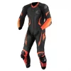 RS Taichi GP WRX R307 Racing Black Neon Red Full Suit