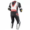 RS Taichi GP WRX R307 Racing Black White Red Full Suit 2