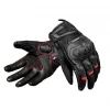 Raida Airwave Motorcycle Black Red Riding Gloves