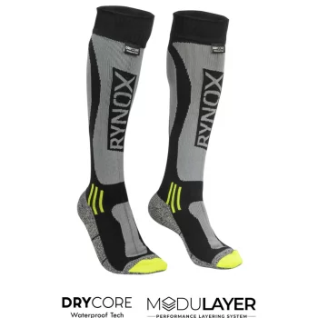 Rynox H2GO Waterproof Socks Black Grey