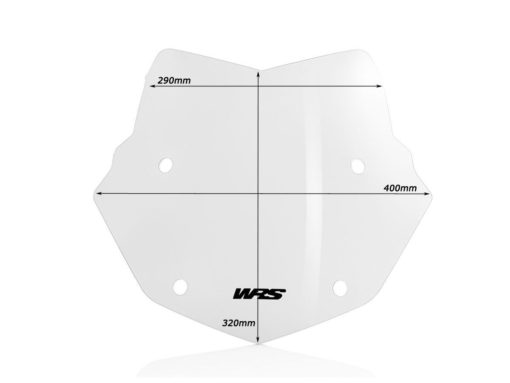 WRS Clear Racing Windscreen for BMW R 1200 GS GSA 2013 18 3