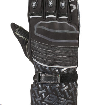 Winter Leather Gloves Motorcycle Motorbike Racing Thermal Yellow/Black 
