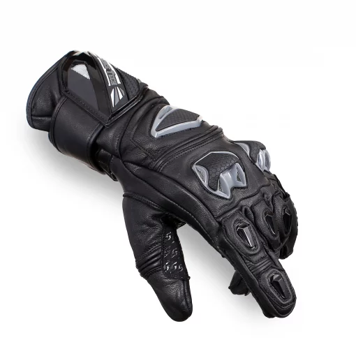 BBG Snell RaceTech Black Riding Gloves 3