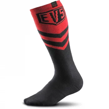 EVS Sports Cool Max Moto Black Red Socks