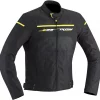 IXON Helios Textile Black White Yellow Riding Jacket