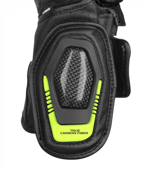 Rynox Storm Evo 3 Black Fluorescent Green Riding Gloves 3