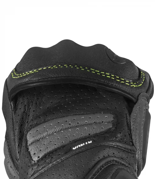 Rynox Storm Evo 3 Black Fluorescent Green Riding Gloves 5