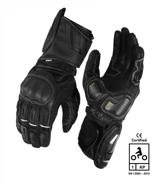 Rynox Storm Evo 3 Black Riding Gloves