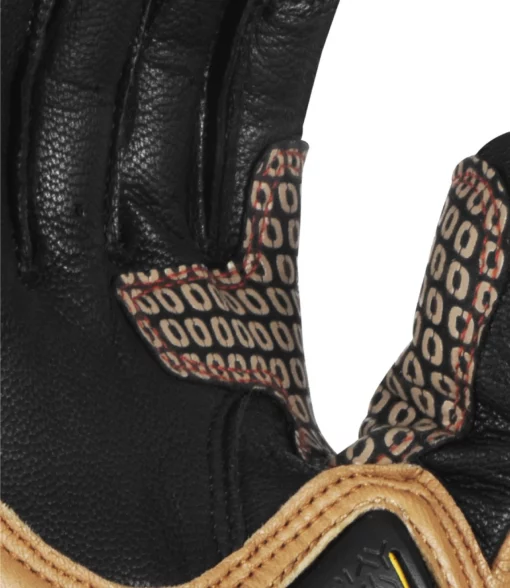 Rynox Storm Evo 3 Black Sand Brown Riding Gloves 7