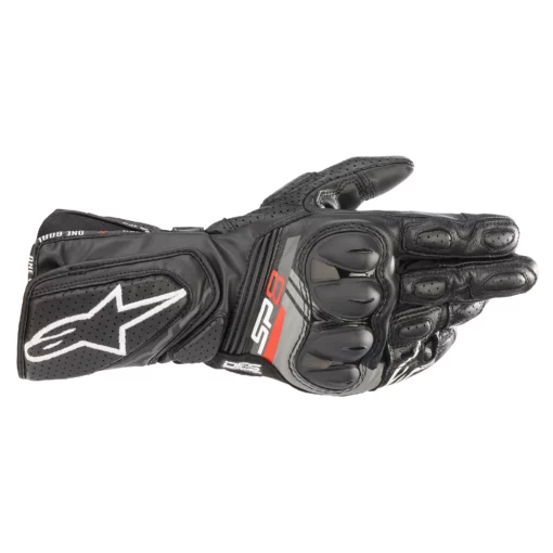 Alpinestars SP8 V3 Black Riding Gloves 3