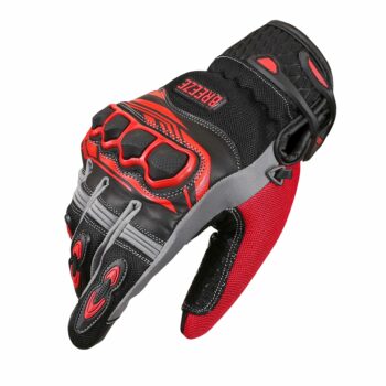 BBG Breeze Black Red Riding Gloves 2
