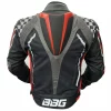 BBG Grand Prix Race Hump Black Red Riding Jacket 3