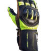 BBG Racer Full Gauntlet Black Fluorescent Yellow Riding Gloves 2