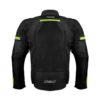 DSG AIRE Black Yellow FLuo Riding jacket 3