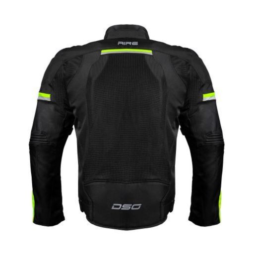 DSG AIRE Black Yellow FLuo Riding jacket 3